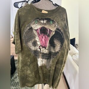 The Mountain Green Snake Graphic Tee